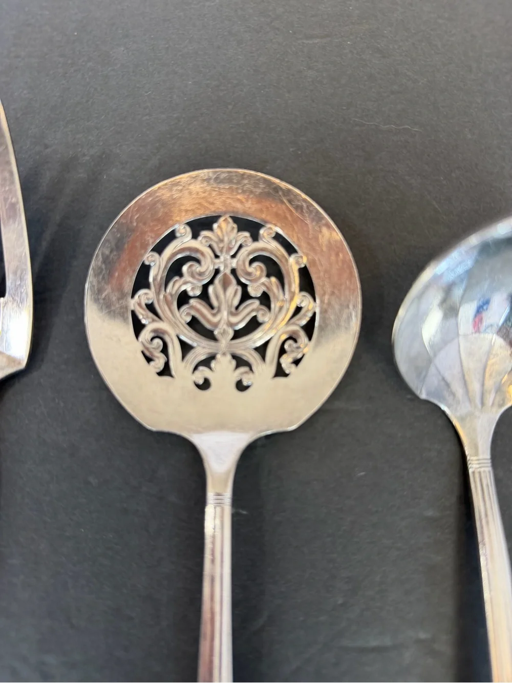 Oneida Community Coronation Silverplate 4-Piece Serving Set Vintage 1936